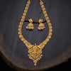 Ruby Long Necklace With Stones & Beads