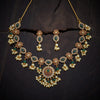 Synthetic Stones & Beads Necklace Set